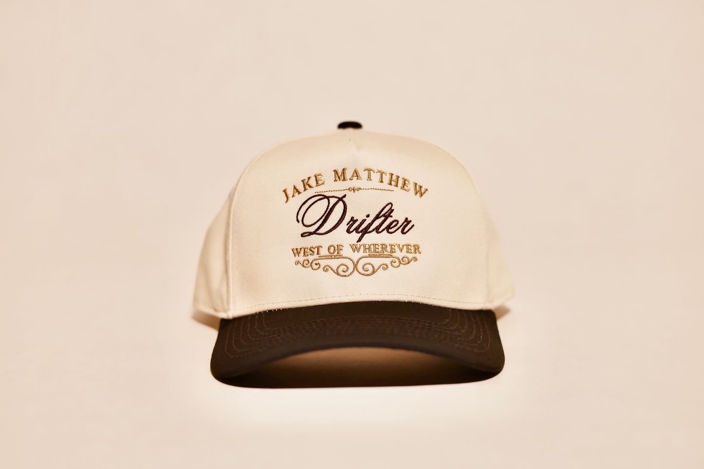 West of Wherever Cap - Ivory/ Slate Brown