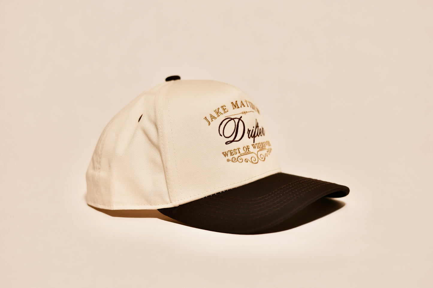 West of Wherever Cap  - Ivory/ Slate Brown